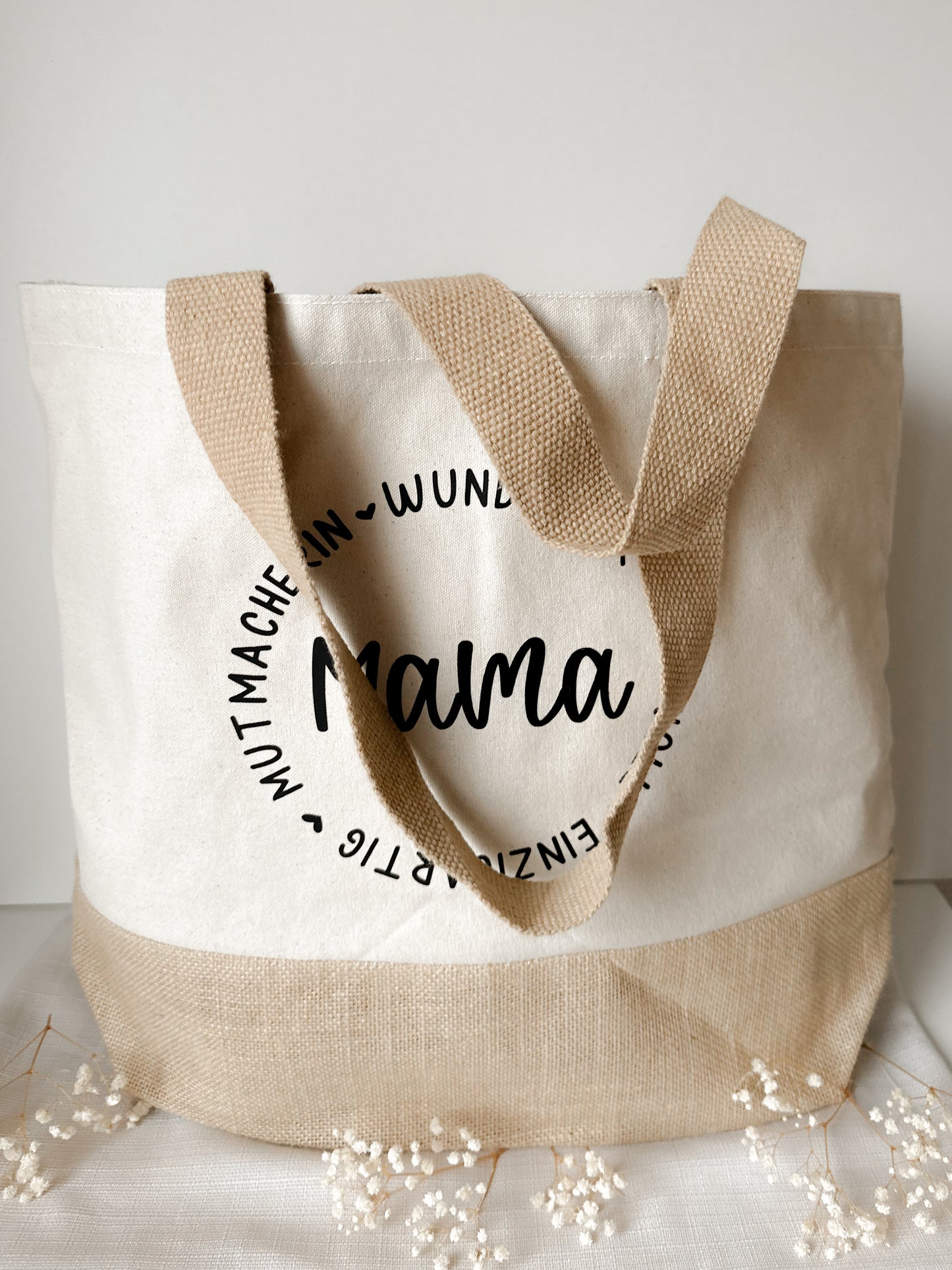 Jutetasche Mama