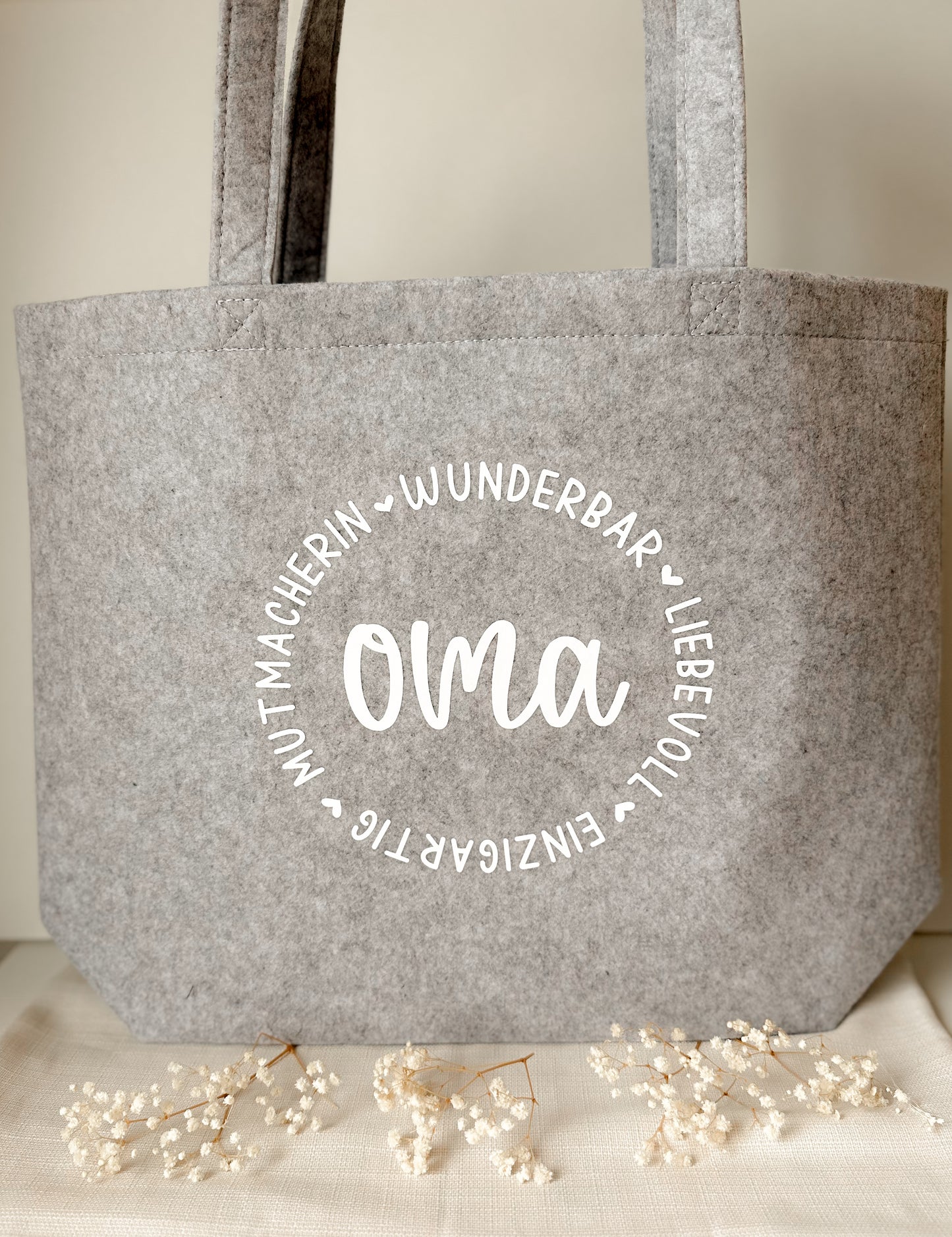 Filztasche Oma - plotterfeld