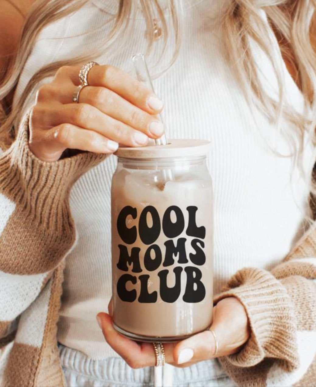 Glas Cool Moms Club - plotterfeld