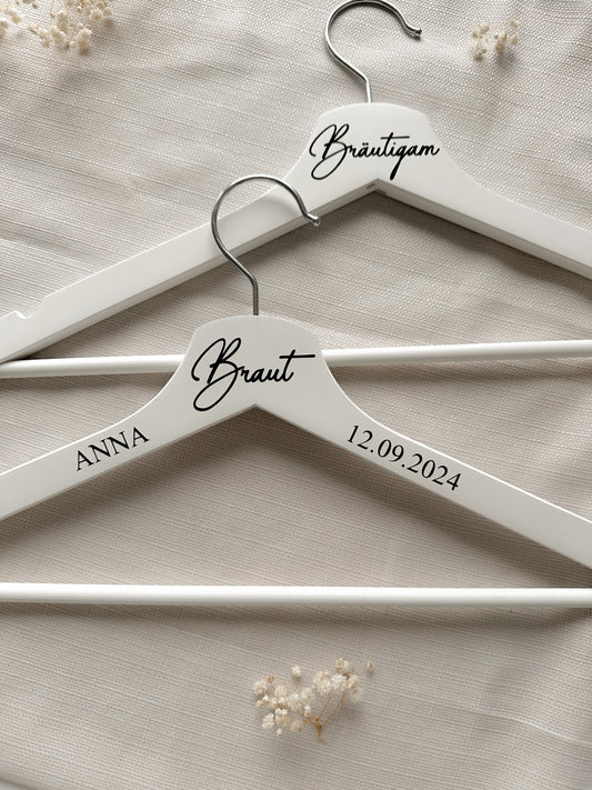 Kleiderbügel Hochzeit - plotterfeld