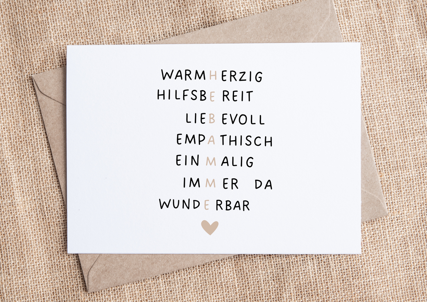 Postkarte Hebamme