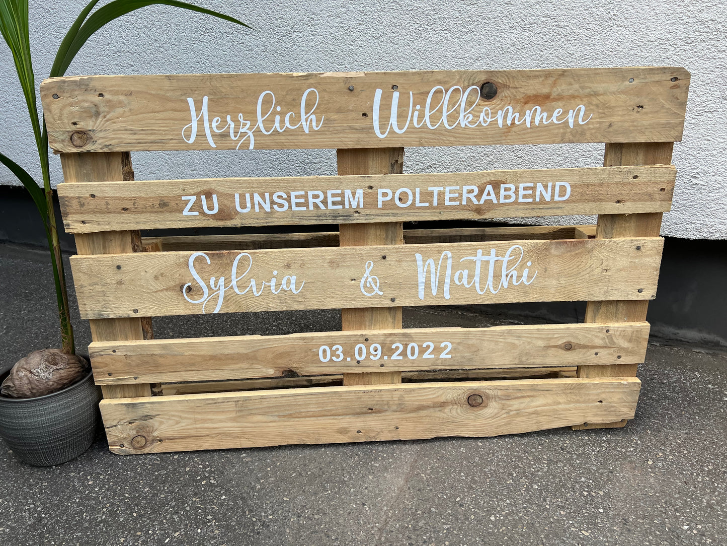 Aufkleber Palette