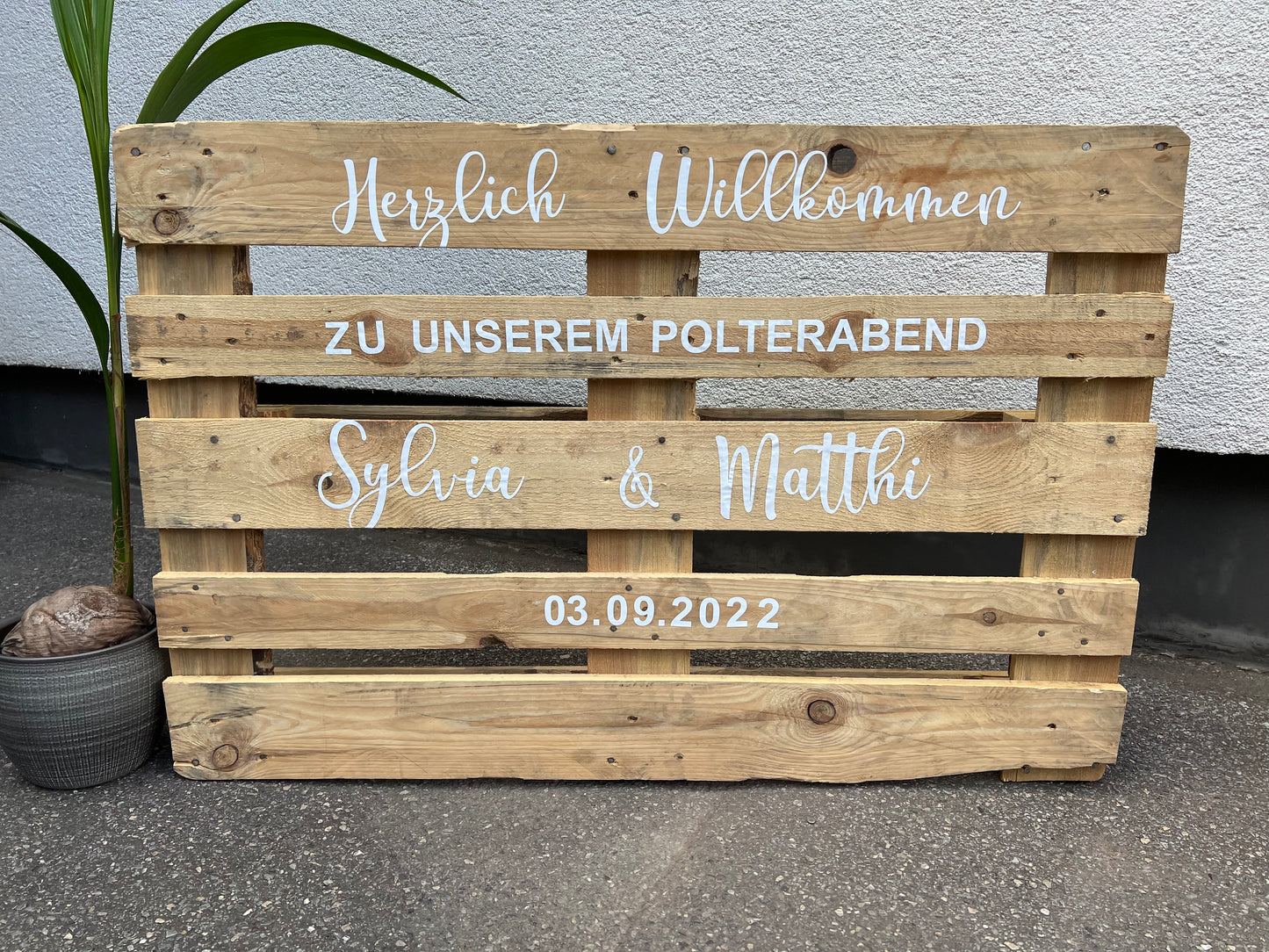 Aufkleber Palette