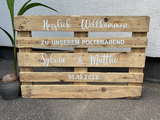 Aufkleber Palette - plotterfeld