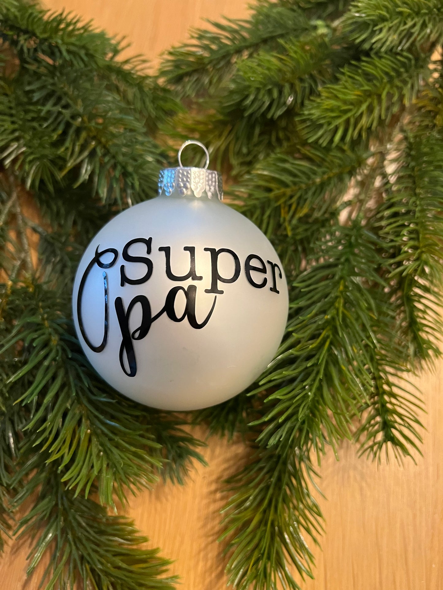 Personalisierte Weihnachtskugel