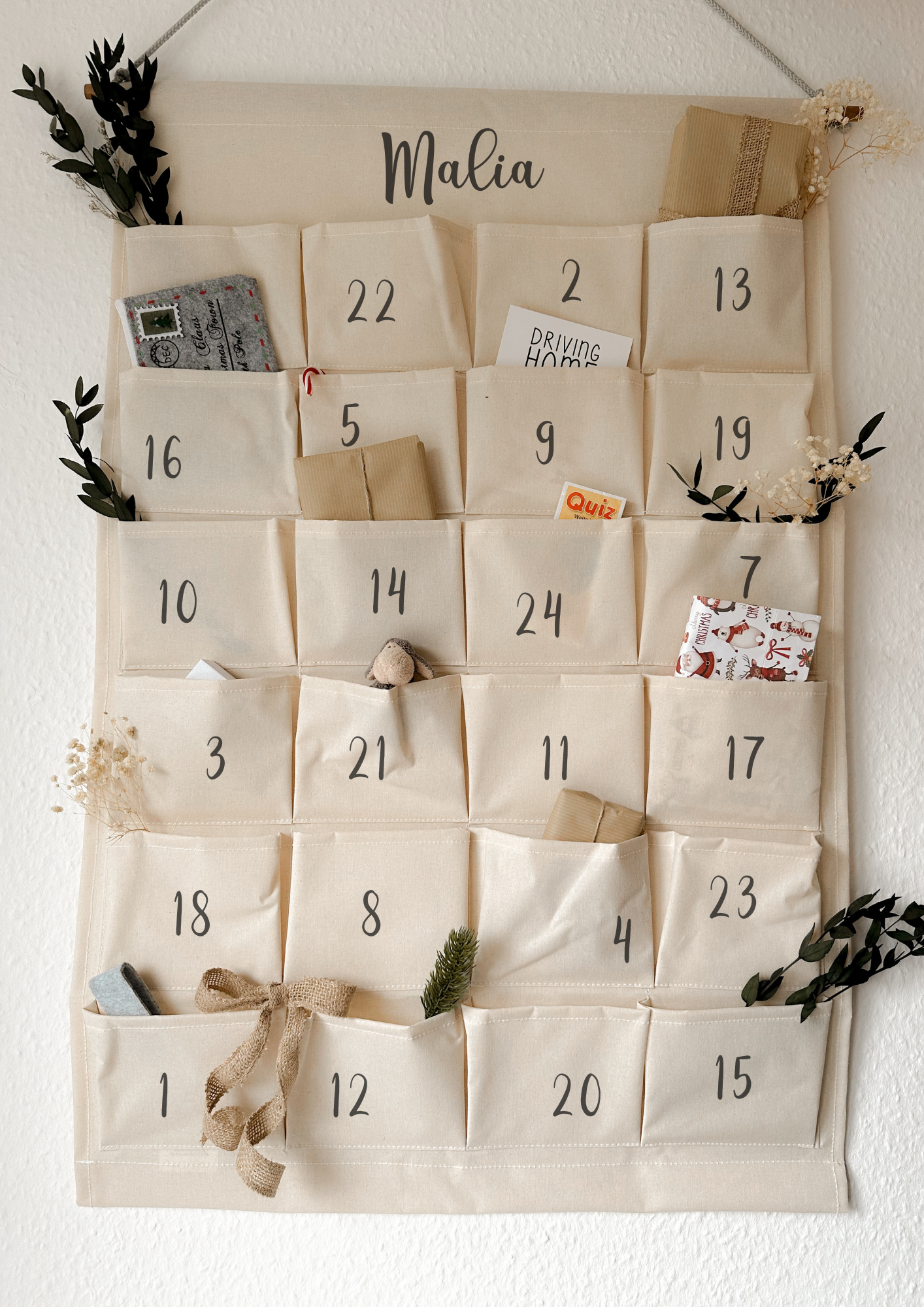 Personalisierter Adventskalender