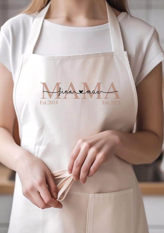 Schürze Mama
