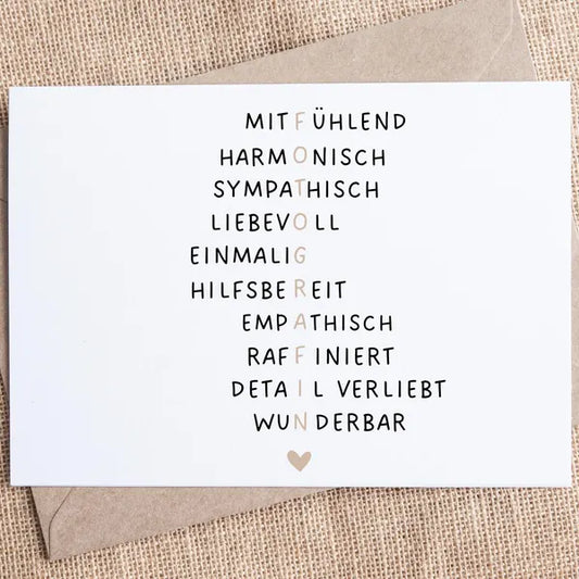 Postkarte Fotografin